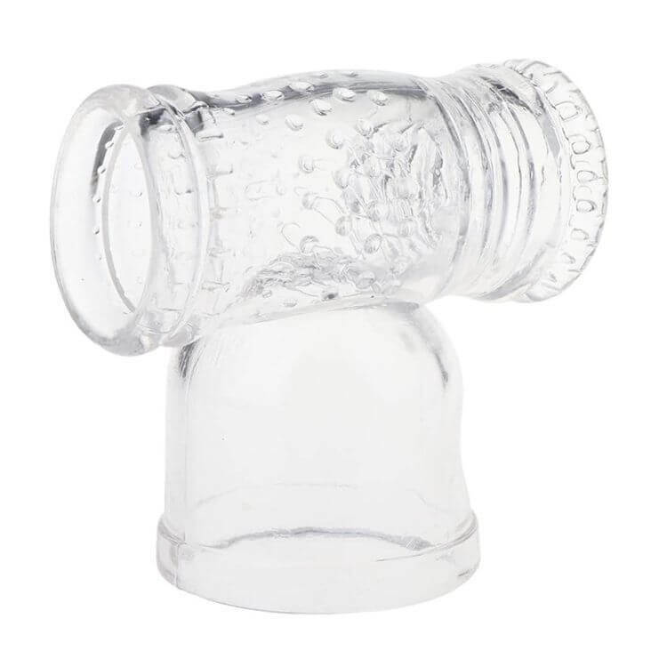 Male Masturbation AV Wand Headgear Tube Attachment