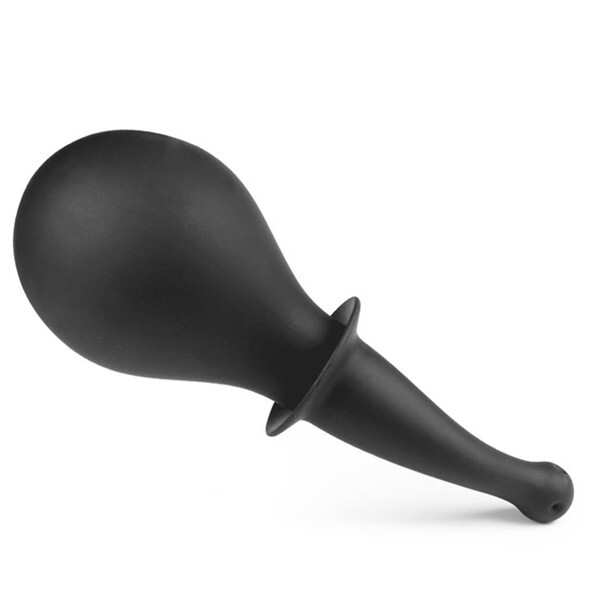 Deluxe Curved Silicone Rounded Anal Douche