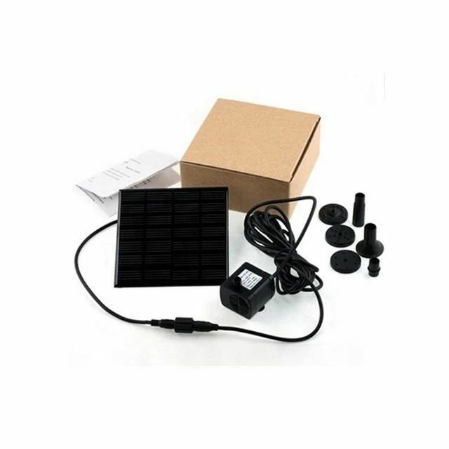 Solar Power Water Pump Garden Fountain