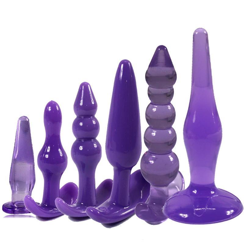 Anal Butt Plug Set - 6pcs